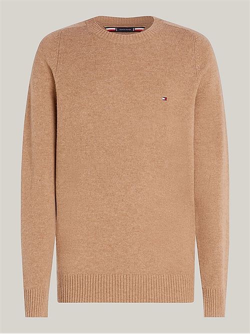 lambswool crew neck TOMMY HILFIGER | MW0MW36535RFG